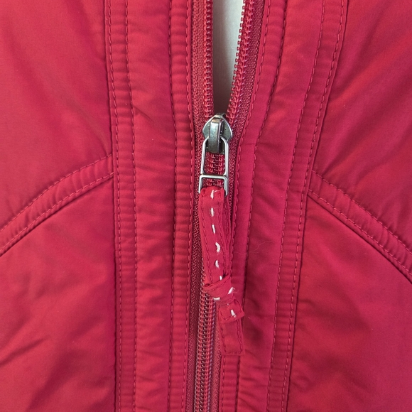 Coldwater Creek Cherry Red Sleeveless Vest - Picture 6 of 7